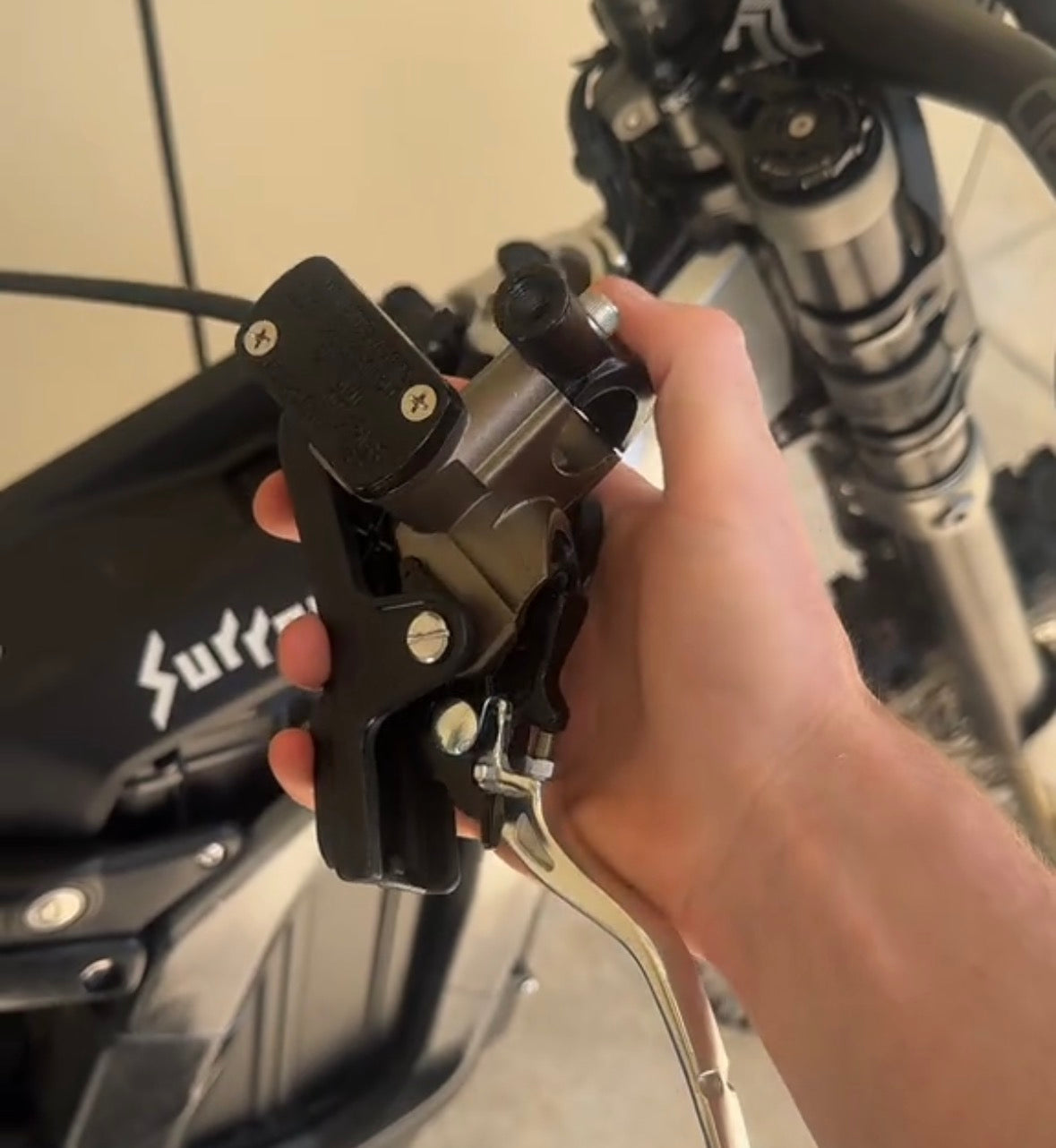 Ultra bee rear brake kit- Surron Lbx and Eride pro