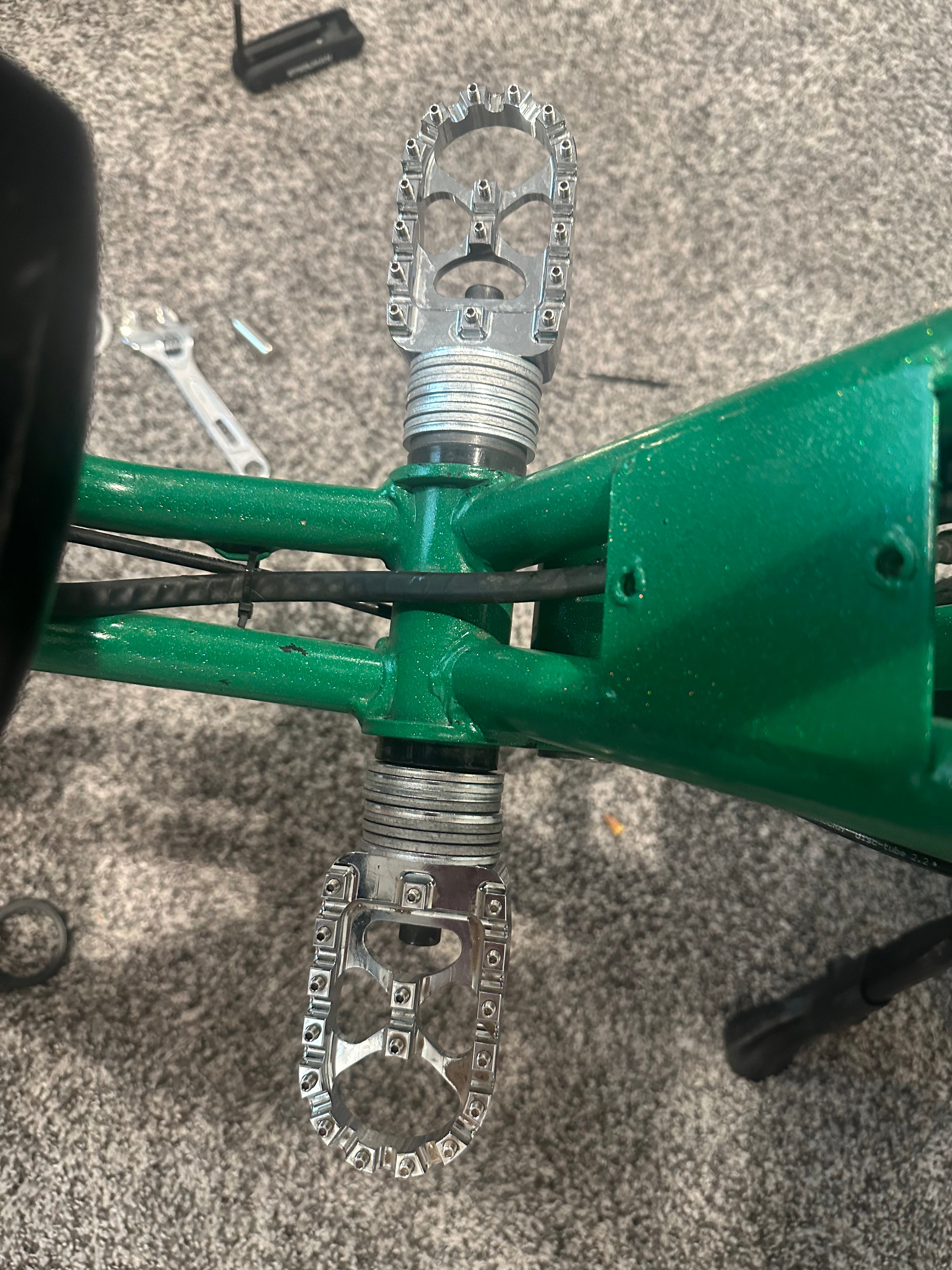 Peg Conversion For E-Bikes